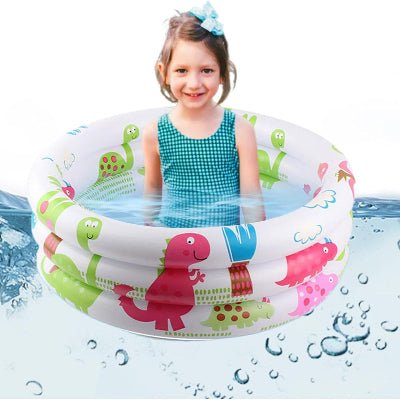 Piscine Gonflable - FunPloof™ - Dinosaure - Rigol'air