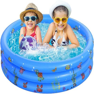 Piscine Gonflable - FunPloof™ - Océan - Rigol'air