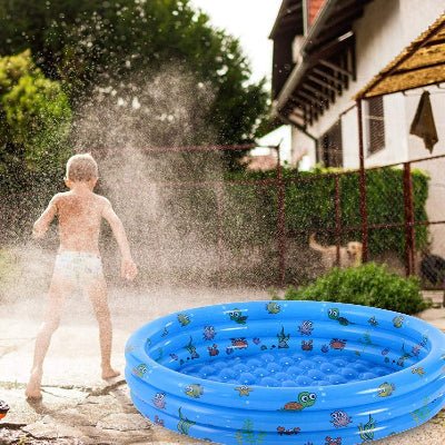 Piscine Gonflable - FunPloof™ - Océan - Rigol'air