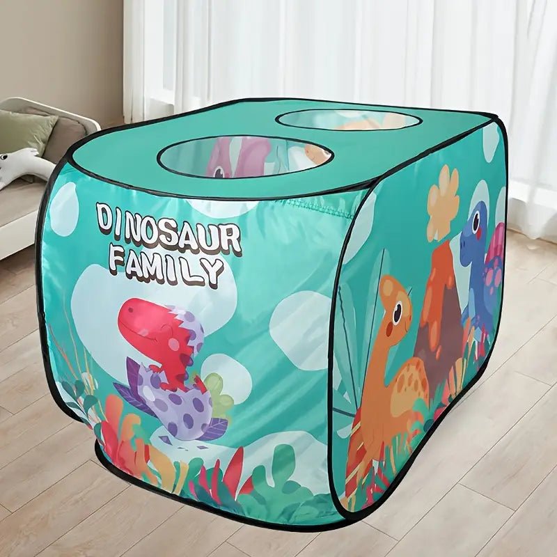 Tente de Jeu Enfant - TenteMagik™ - Tente Dinosore Vert Eau - Rigol'air