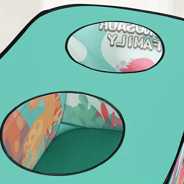 Tente de Jeu Enfant - TenteMagik™ - Tente Dinosore Vert Eau - Rigol'air