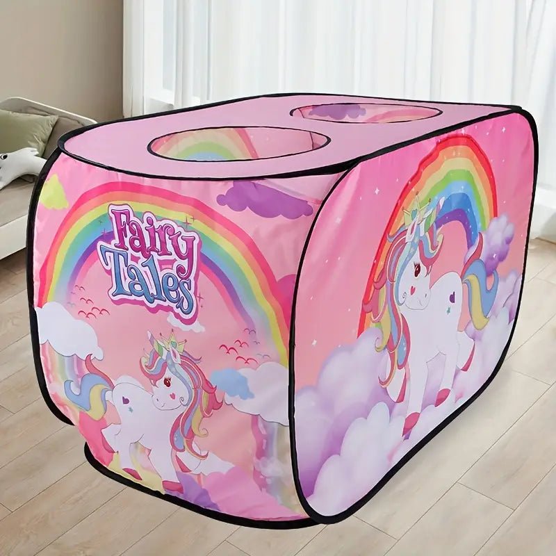 Tente de Jeu Enfant - TenteMagik™ - Tente Licorne Rose - Rigol'air