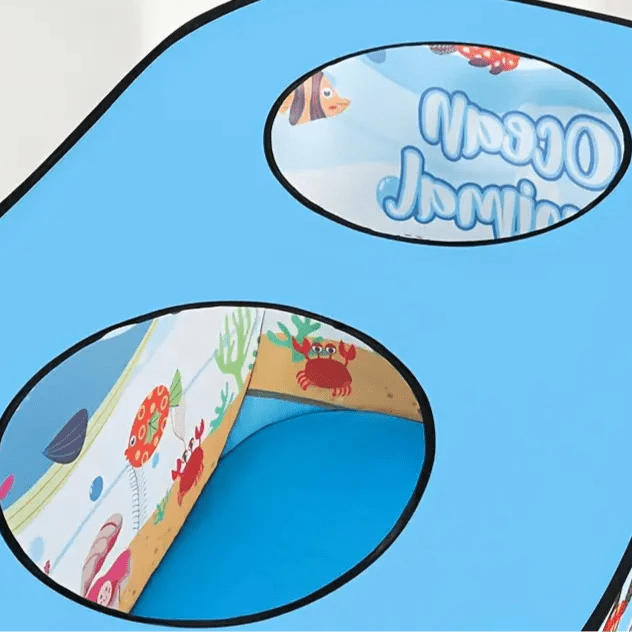 Tente de Jeu Enfant - TenteMagik™ - Tente Ocean Bleu Ciel - Rigol'air