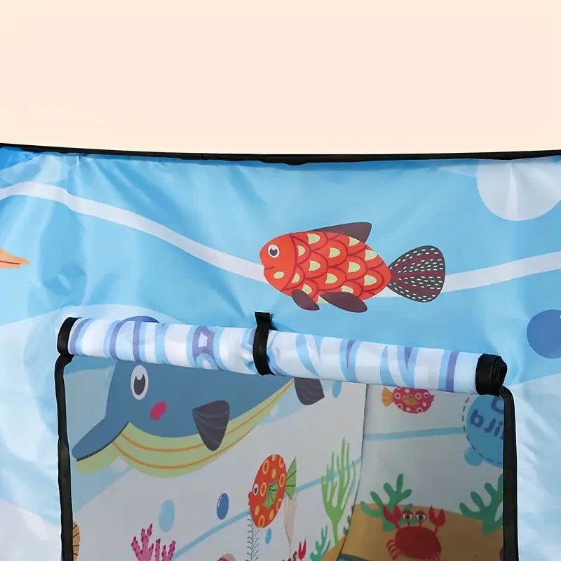 Tente de Jeu Enfant - TenteMagik™ - Tente Ocean Bleu Ciel - Rigol'air
