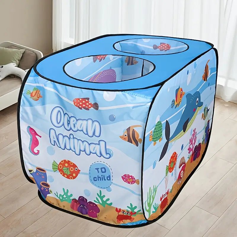 Tente de Jeu Enfant - TenteMagik™ - Tente Ocean Bleu Ciel - Rigol'air