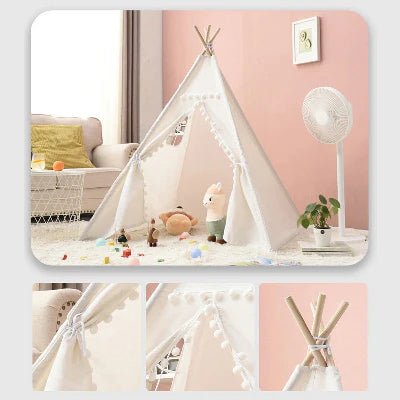 TIPI ENFANT - TipiKids™ - Blanc - Rigol'air