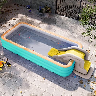 Toboggan Aquatique - FunSplash™ - Beige - Rigol'air