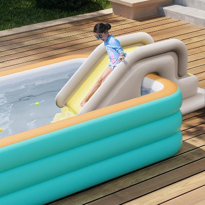 Toboggan Aquatique - FunSplash™ - Beige - Rigol'air