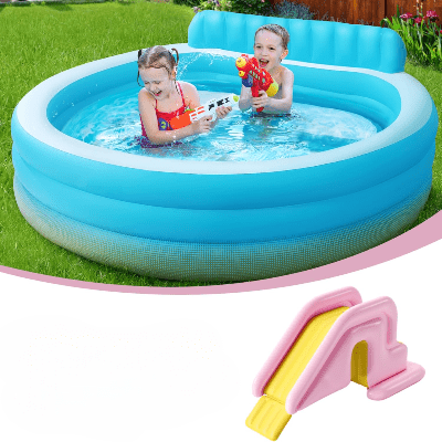Toboggan Aquatique - FunSplash™ - Rose - Rigol'air