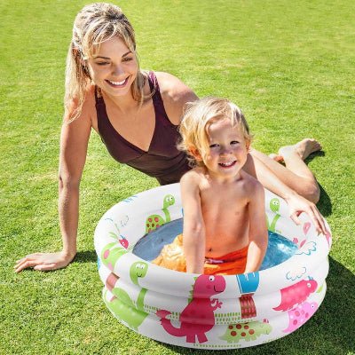 Piscine Gonflable - FunPloof™ - Dinosaure - Rigol'air