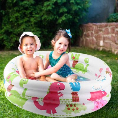 Piscine Gonflable - FunPloof™ - Dinosaure - Rigol'air