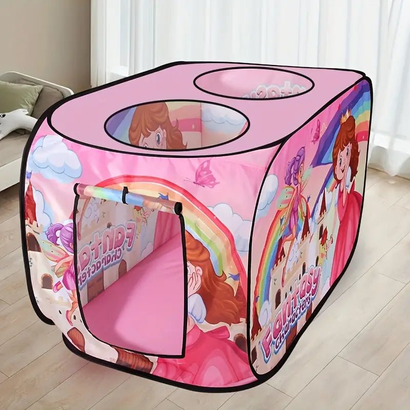 Tente de Jeu Enfant - TenteMagik™ - Tente Princesse Rose - Rigol'air