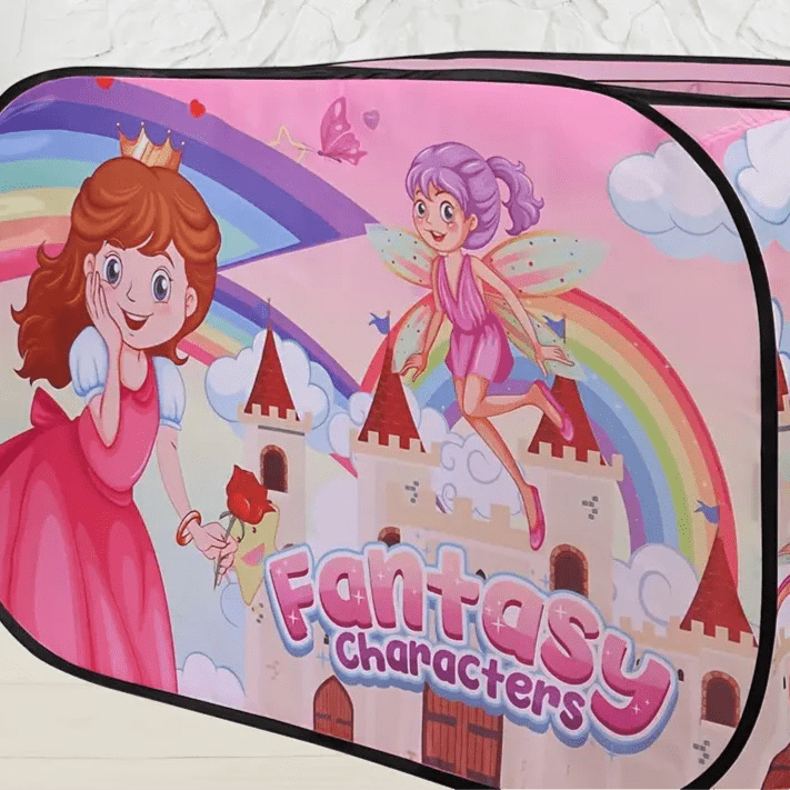 Tente de Jeu Enfant - TenteMagik™ - Tente Princesse Rose - Rigol'air