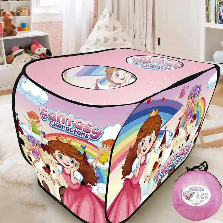 Tente de Jeu Enfant - TenteMagik™ - Tente Princesse Rose - Rigol'air