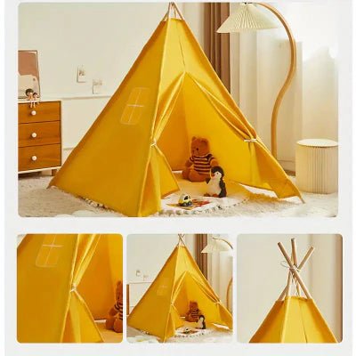 TIPI ENFANT - TipiKids™ - Jaune - Rigol'air